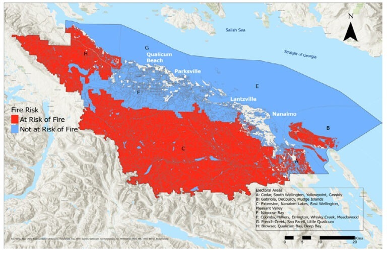Regional Map Rdn Blazing a NAM trail in the RDN - Natural Assets Initiative